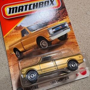 Matchbox Gold 1968 Chevy C10 Toy Truck